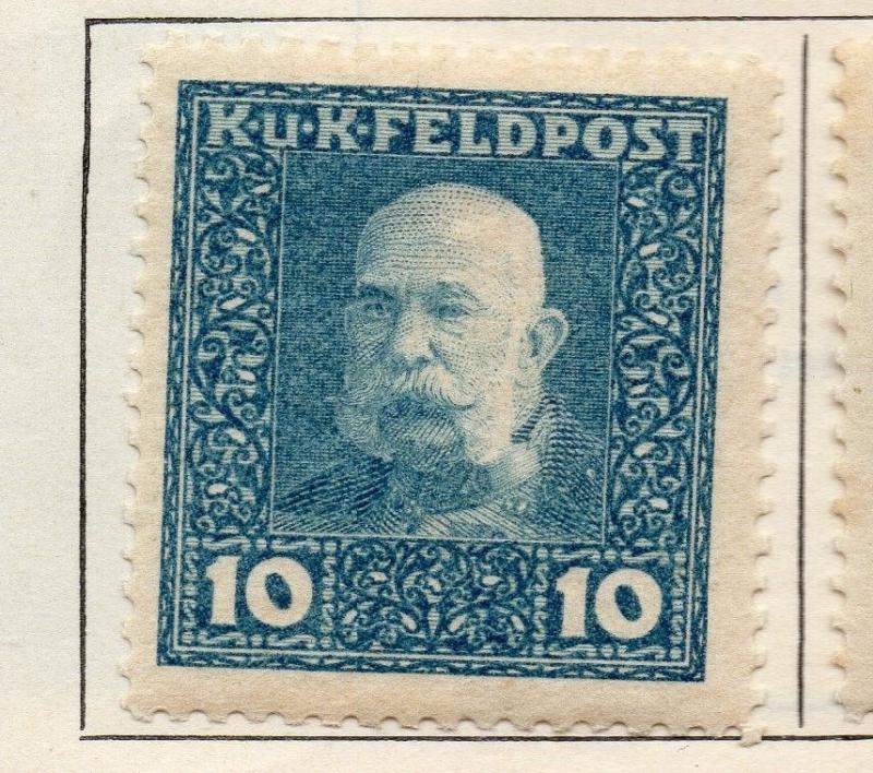 Austria Army Post 1915 Early Issue Mint Hinged 10h. 219627