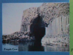 ​STAFFA-SCOTLAND-FAMOUS BEAUTIFUL- FINGALS CAVE--IMPERF :MNH S/S SHEET-VF