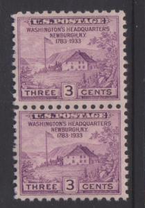 USA Sc#727 MNH Pair