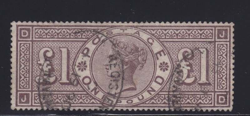 GB Scott # 110 VF Scarce used neat cancel with nice color cv $ 3000 ! see pic !
