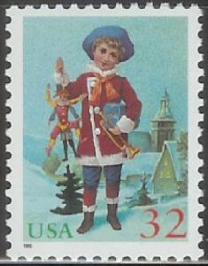 3005 Child with Jumping Jack F-VF MNH single stamp