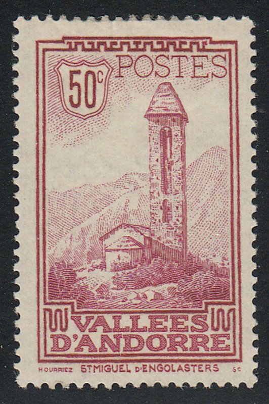 Andorra-French - 1932 - SC 37 - H