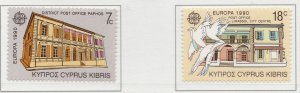 CYPRUS EUROPA CEPT 1990 MNH** A28P29F28681-