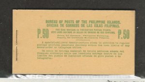 Philippines, Postage Stamp, #462a Booklet Mint NH VF, 1941, JFZ