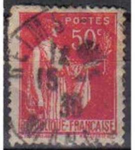 FRANCE, Peace, 1932, used 50c. red