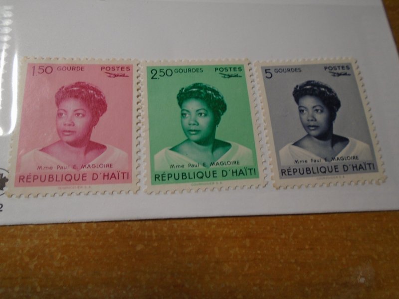 Haiti  #  C78-80  MH