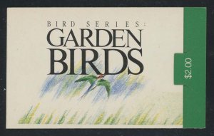 Singapore 1991 $2 Bird Booklet Sc# 605a NH