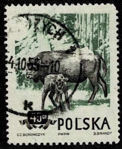 1954 Poland Scott Catalog Number 660 Used