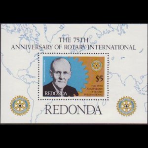 REDONDA 1980 - Rotary Intl.75th. NH