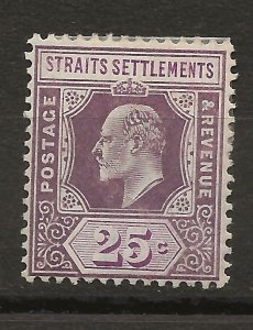 Straits Settlements 118 SG 161 MH VF 1909 SCV $22.50 (jr)