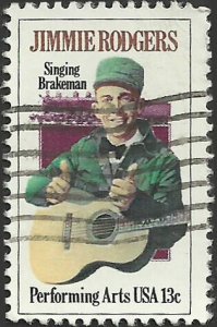 # 1755 USED JIMMIE RODGERS AND LOCOMOTIVE