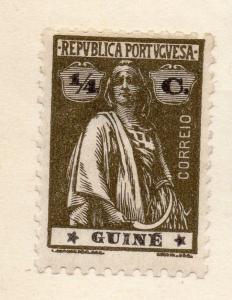 Portuguese Guinea 1913 Early Issue Fine Mint Hinged 1/4c. 125421
