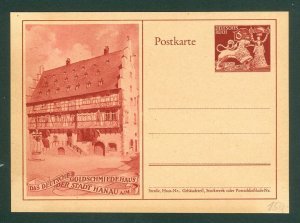 Germany. 1942. Stationary Card .Goldsmith Society Day. Sc# 206B