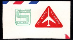 #UC45 Jet Revalued Cut Square - Mint