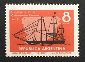 Argentina 1965 #784, Clipper Mimosa, MNH.