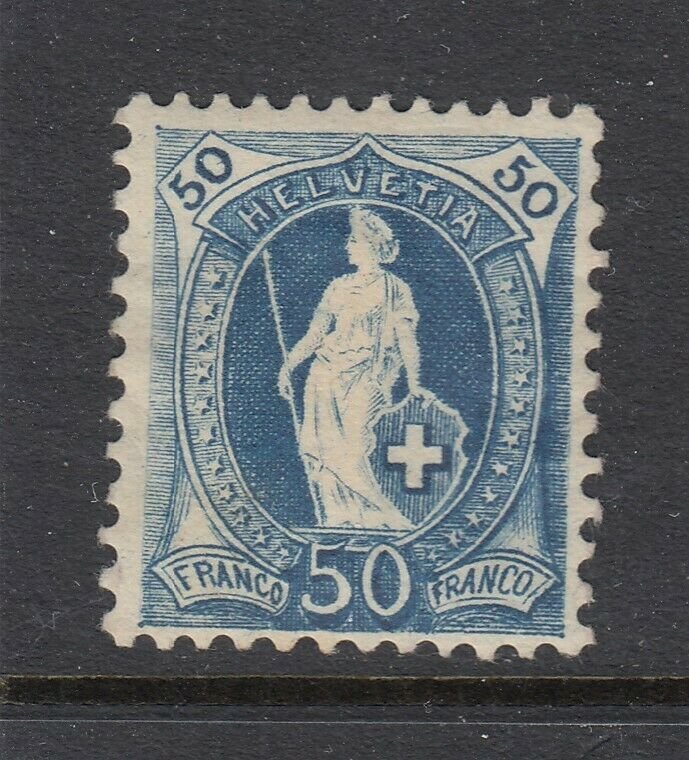 SWISS #86 Helvetia (Mint HINGED) cv$160.00