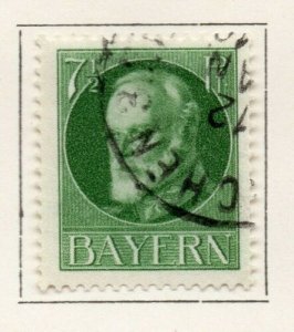 Bayern Bavaria 1914-18 Early Issue Fine Used 7.5pf. NW-120699 