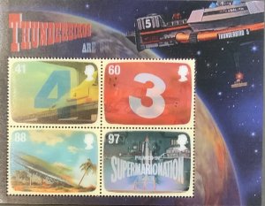 GREAT BRITAIN MINIATURE SHEET 2011 GERRY ANDERSON  SGMS3142  MNH