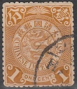 China #111 F-VF Used CV $2.75  (A5655)