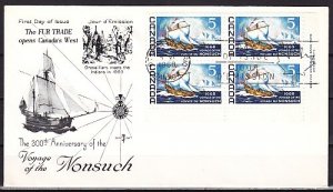 Canada, Scott cat. 482. Tall Ships issue. First day cover. ^