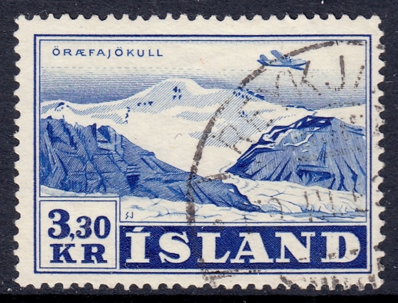 Iceland - Scott #C29 - Used - Pencil on reverse - SCV $10.50