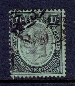 Nyasaland - Scott #19 - Used - Corner crease LL - SCV $8.00