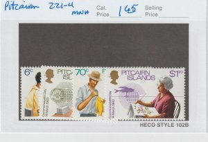 Pitcairn Islands 221-4 VF MNH QEII