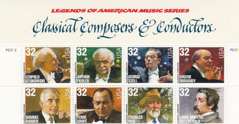 USA - 1997 Composers&Conductor Sc# 3166a - MNH (1374)