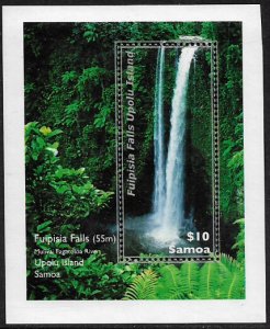 Samoa #1141 MNH S/Sheet - Fuipisia Falls
