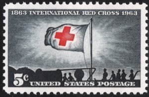 SC#1239 5¢ International Red Cross Issue (1963) MNH