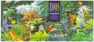 Australia #1389a MNH sheet ? zoo animals