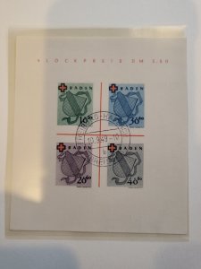 Stamps German Occupation Baden 5nB4a used