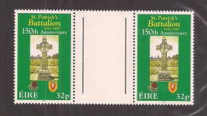 IRELAND SC# 1085  GUTTER PAIR  VF/MNH  1997