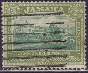 Jamaica 88 USED 1922 Exhibition Buildings of 1891 ½d