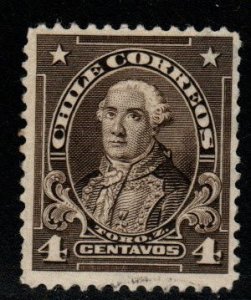 Chile Scott 114 Used  stamp light cancel