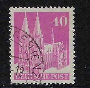 Germany AM Post Scott # 651a, used