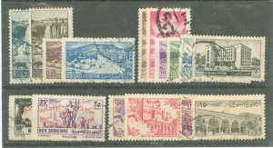 Syria #352-55/358-63/387-88 Used Single (Complete Set)