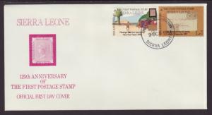 Sierra Leone 653,655 Anniversary Postage Stamp 1984 U/A FDC
