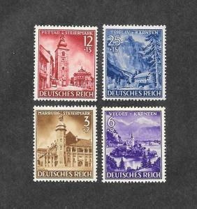 Germany B194-B197 Mint!