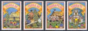 Tonga Scott # 855 - 858 MH