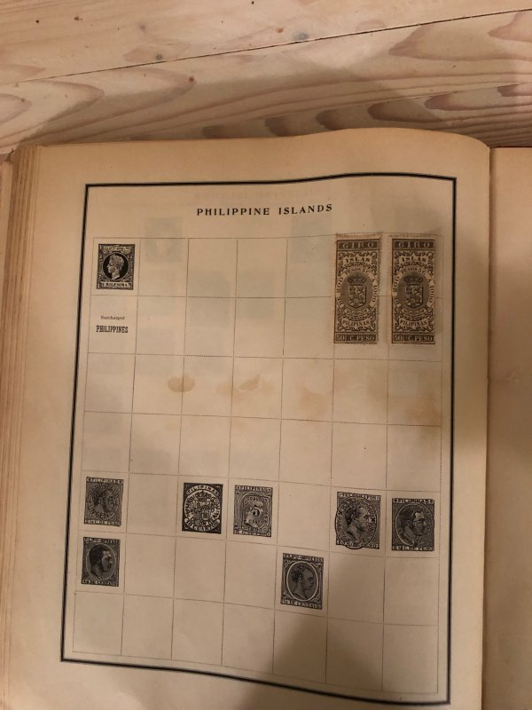 Modern Stamp Album Circa 1921
