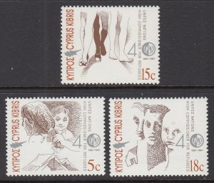 Cyprus 785-787 MNH VF