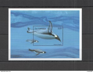 Gambia Fauna Birds Marine Life Emperor Penguins Galapagos Islands Bl ** Pm115