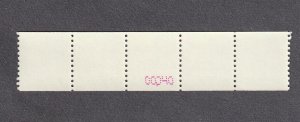 PNC5 37c Flag WA S1111 US #3631 MNH F-VF 5 Digit Pink Bottom BN #on#