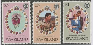 Swaziland #382-384  Single (Complete Set)
