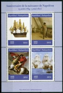 Madagascar 2019 NAPOLEON ANNIVERSARY VESSEL Sheet Perforated Mint (NH)