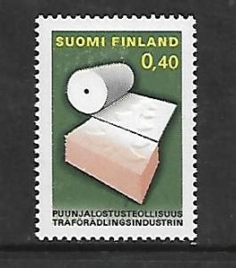 FINLAND, 475 ,MINT HINGED, PAPER PULP & PINE