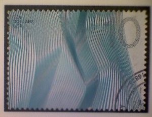 United States, Scott #4720, used(o), 2012, Waves, $10, light and dark blue