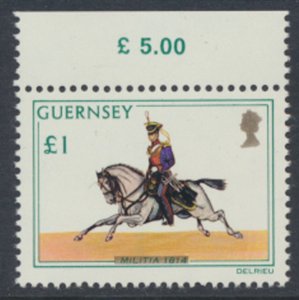 Guernsey SG 113  SC# 110 Militia  Mint Never Hinged see scan 