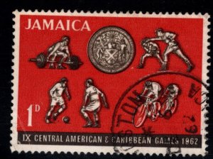 Jamaica Scott 197 Used Sports stamp